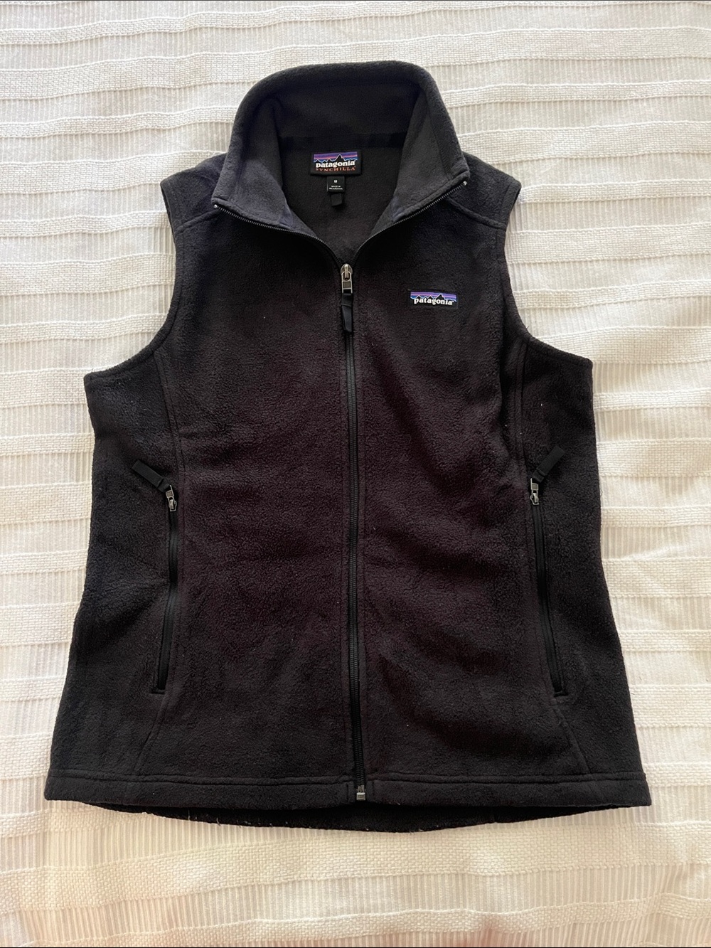 Patagonia Black Women's Full-Zip Fleece Vest